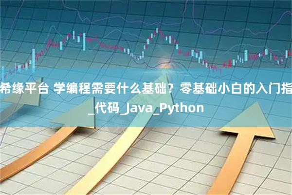 捷希缘平台 学编程需要什么基础？零基础小白的入门指南_代码_Java_Python